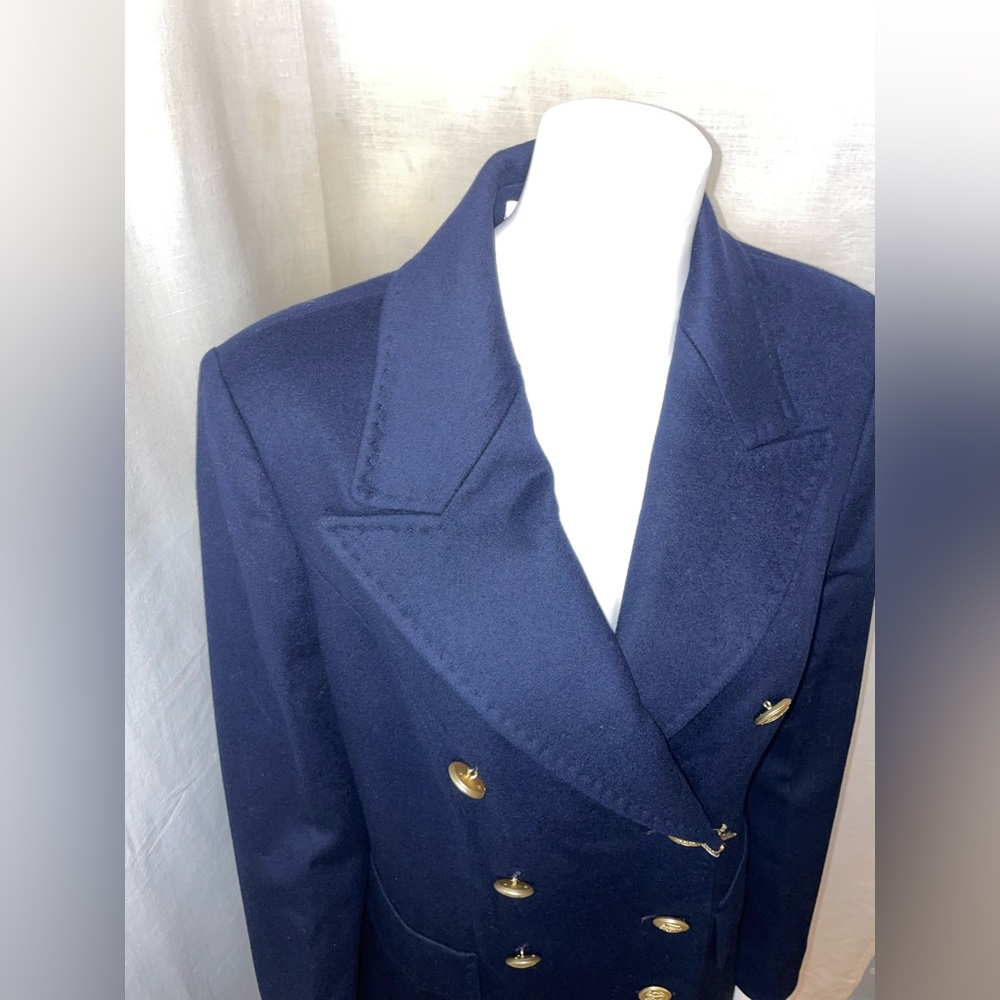 Loro Piana Capolavoro Double Brested Jacket Size 46IT  12US Style 397204 NEW NAV - Picture 8 of 12